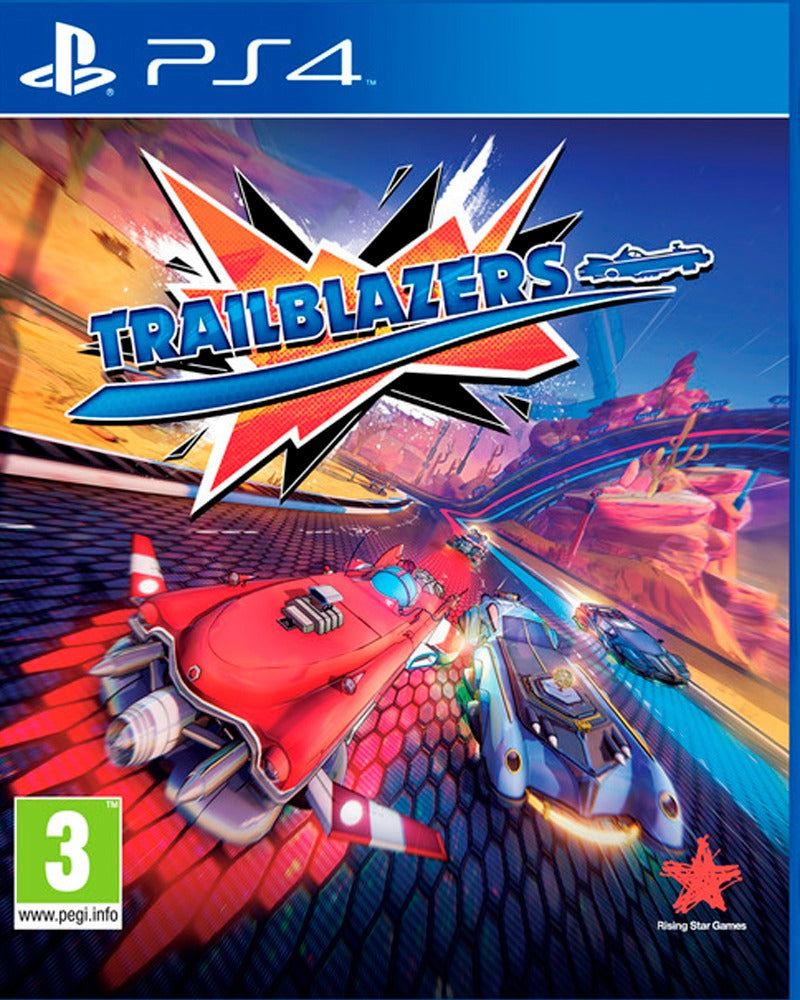 Trailblazers PlayStation 4 game box art