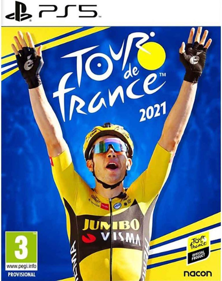 Tour de France 2021 PlayStation 5 game box art