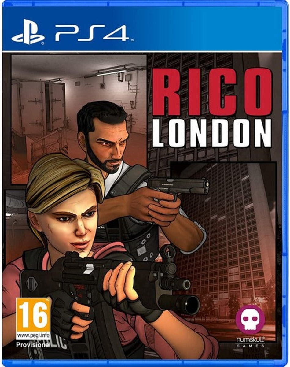 RICO London PlayStation 4 game box art