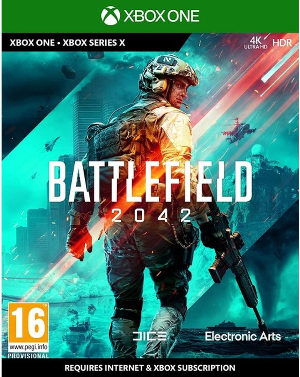 Battlefield 2042 Xbox One game box