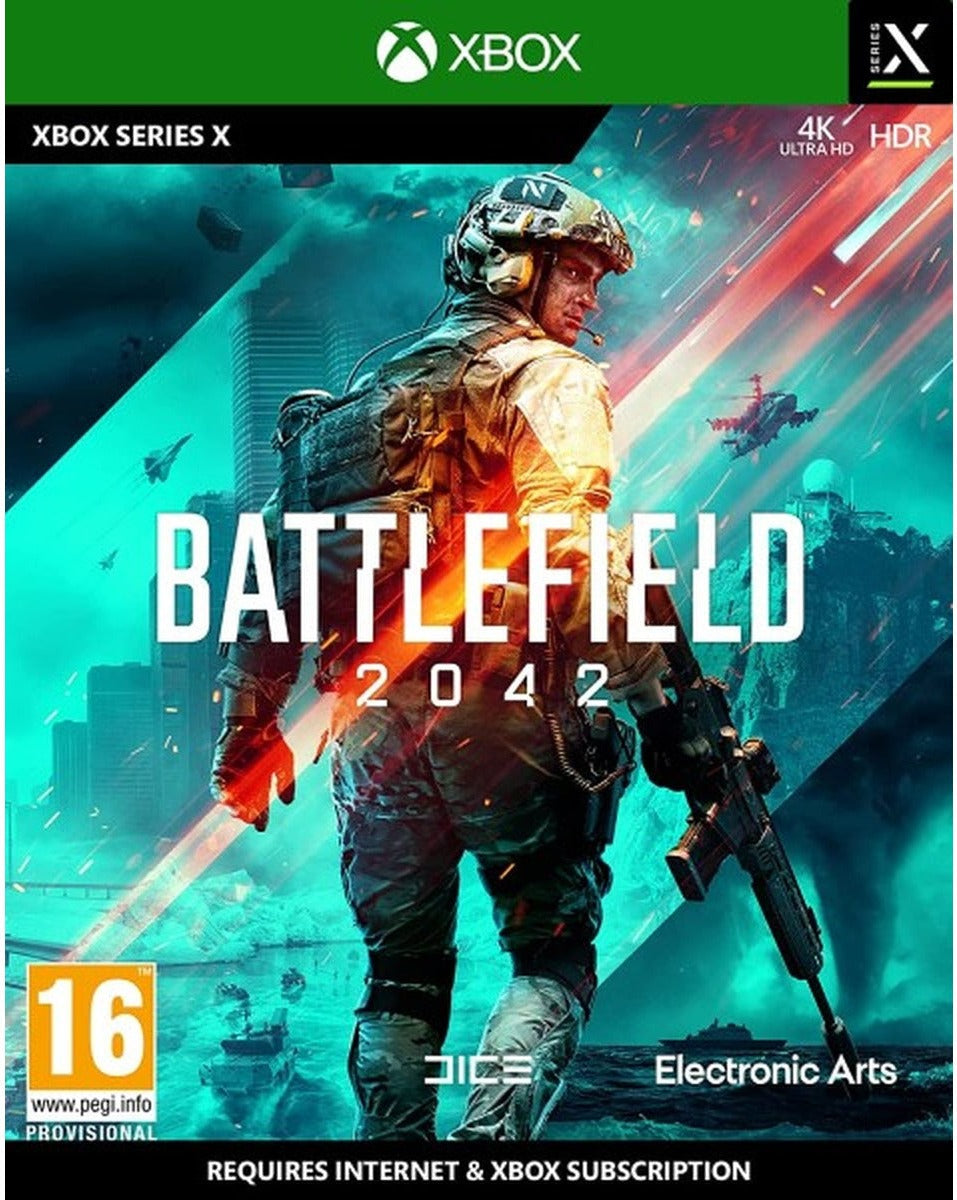 Battlefield 2042 Xbox Series X game box art