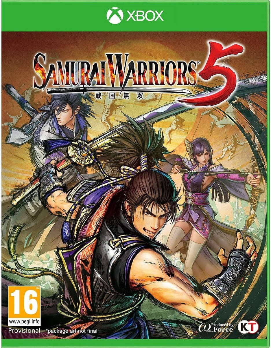 Samurai Warriors 5 Xbox One game box art