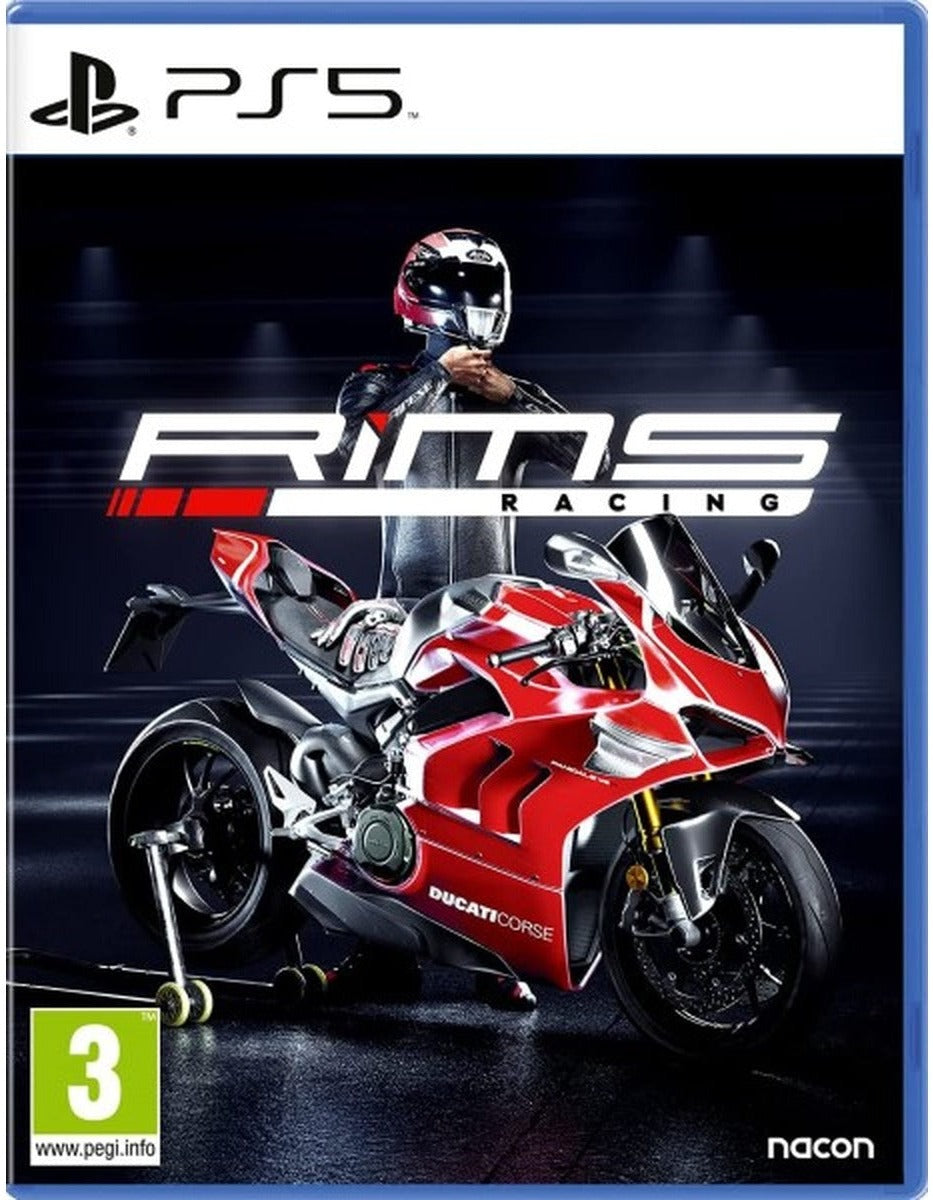 RiMS Racing PlayStation 5 game box art
