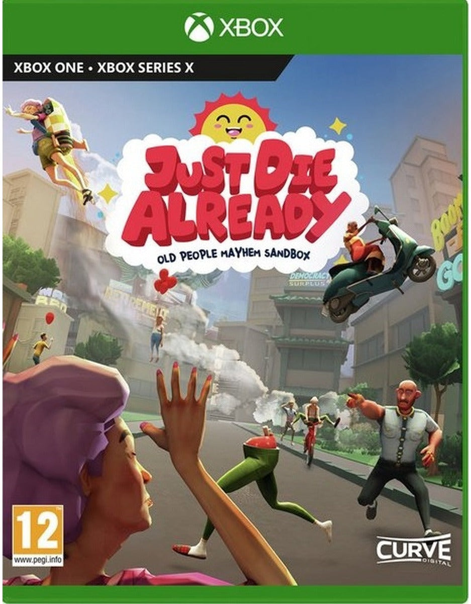 Just Die Already Xbox Series X game box art