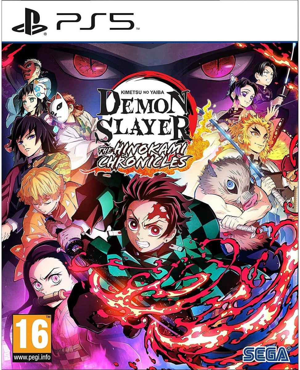 Demon Slayer -Kimetsu no Yaiba- The Hinokami Chronicles PS5 box art