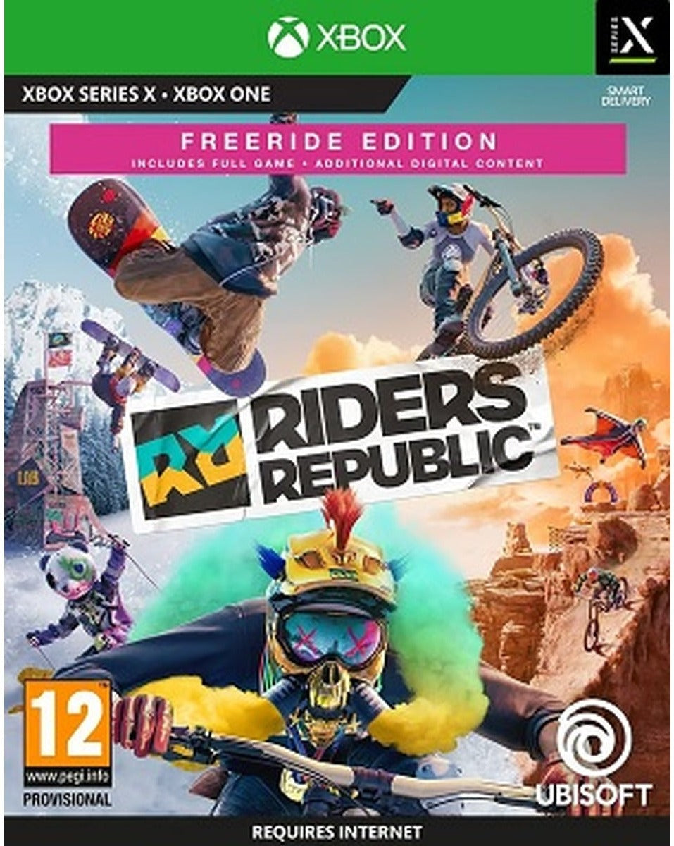 Rider's Republic Freerider Edition Xbox One game box art