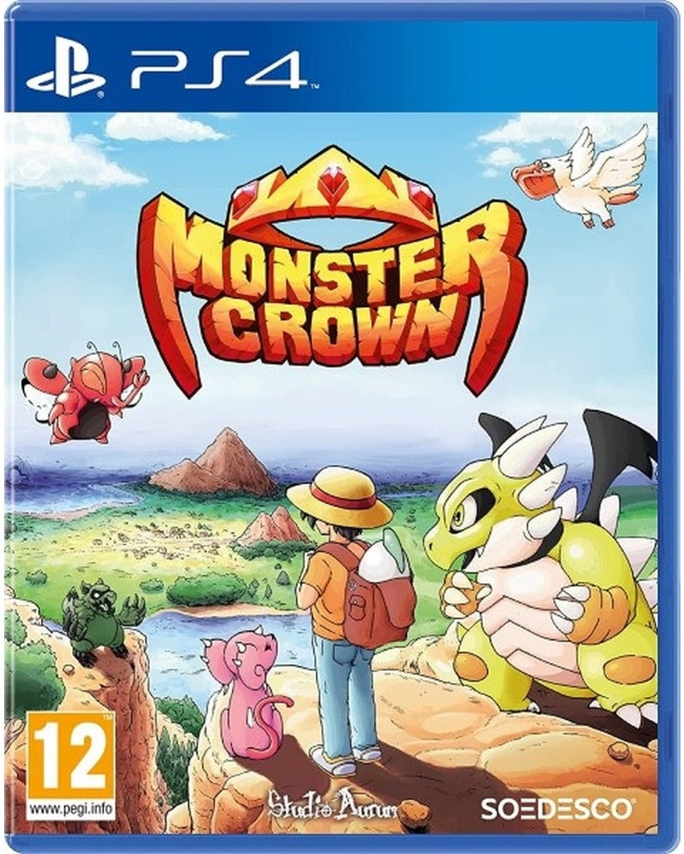 Monster Crown PlayStation 4 game box art