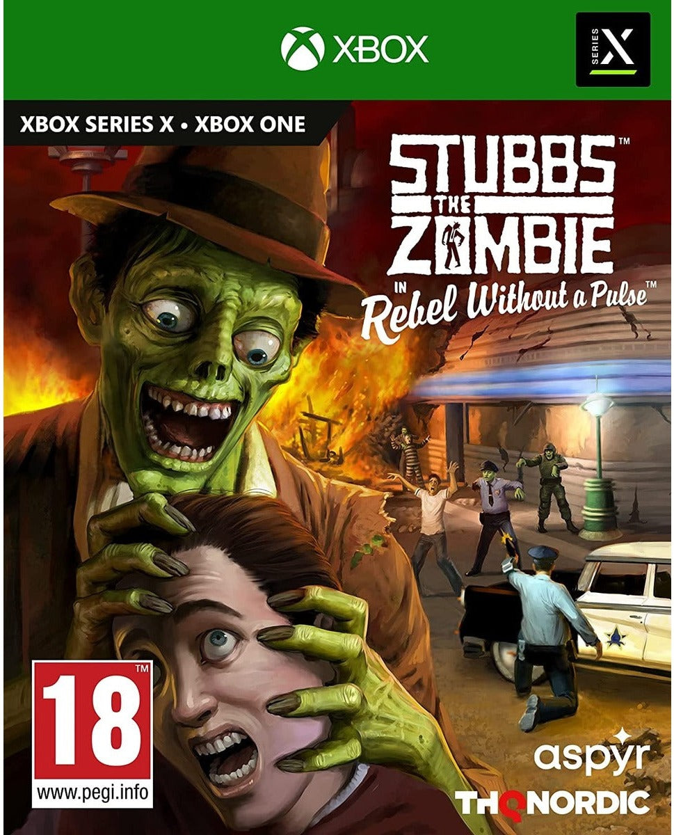 Stubbs the Zombie in Rebel Without a Pulse – Xbox One game box art