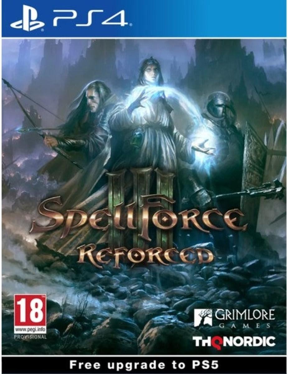 SpellForce III Reforced PlayStation 4 game box art