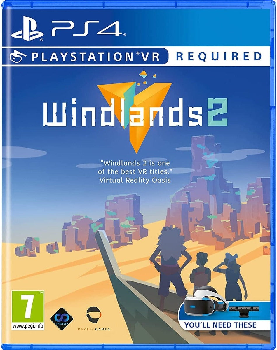 Windlands 2 PlayStation 4 physical edition box art