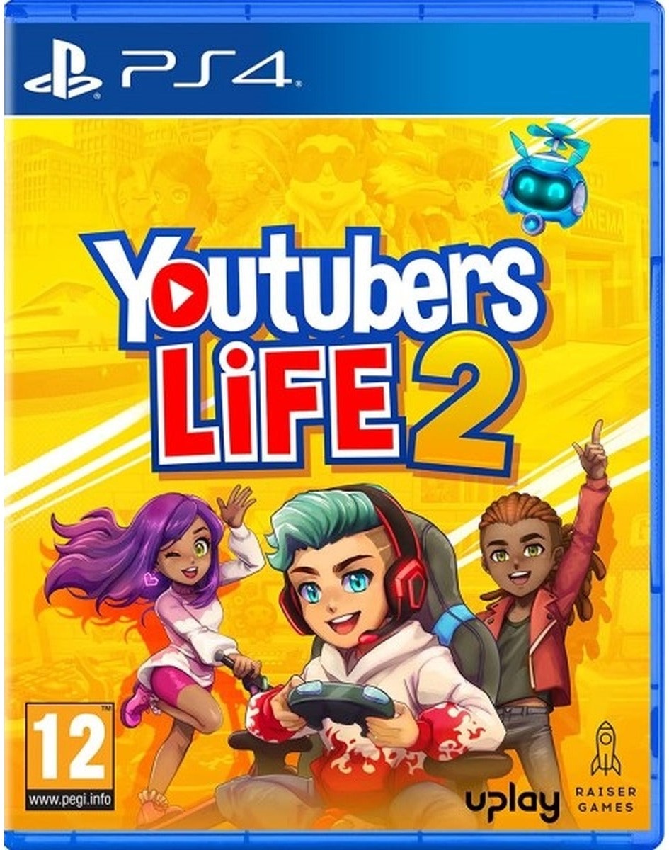 YouTubers Life 2 PlayStation 4 game box art