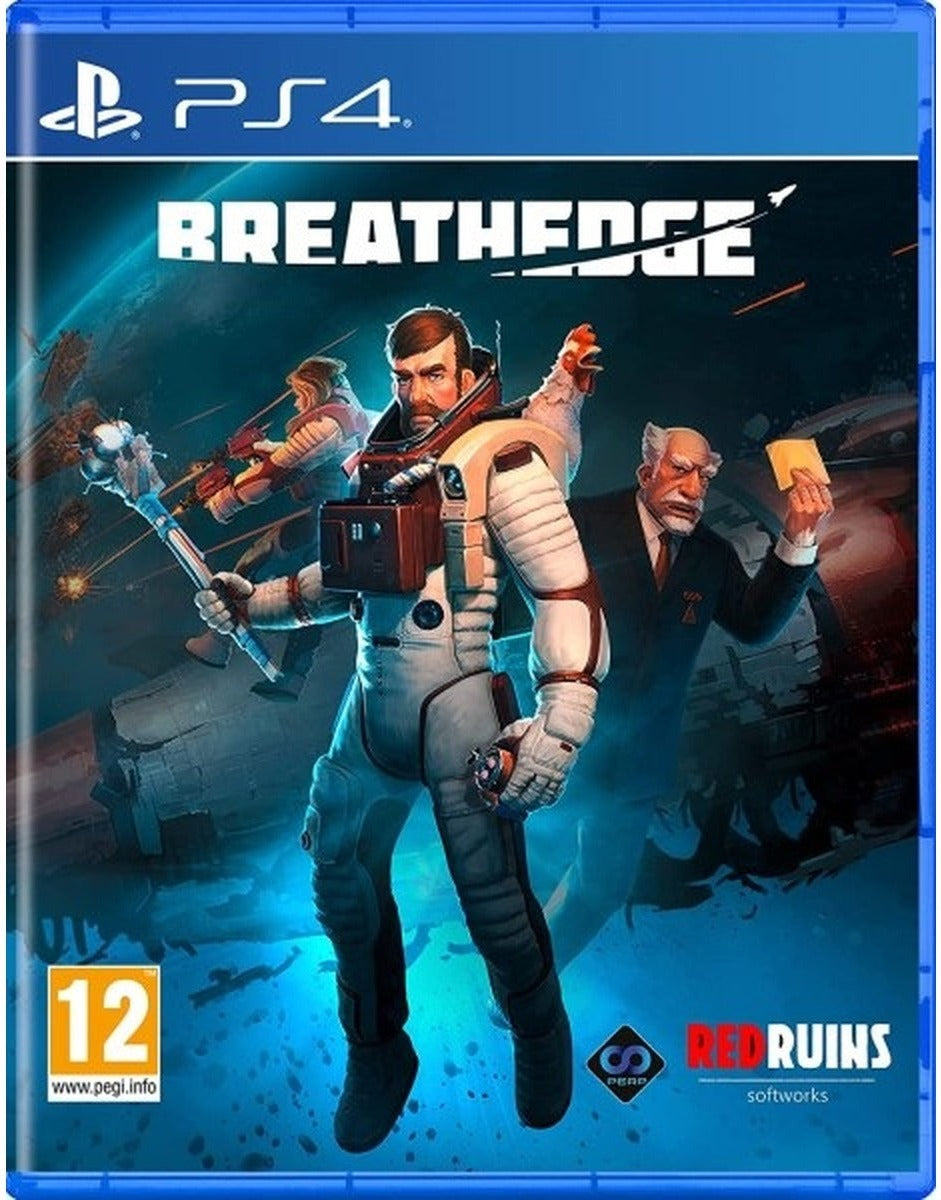 Breathedge PlayStation 4 game box art