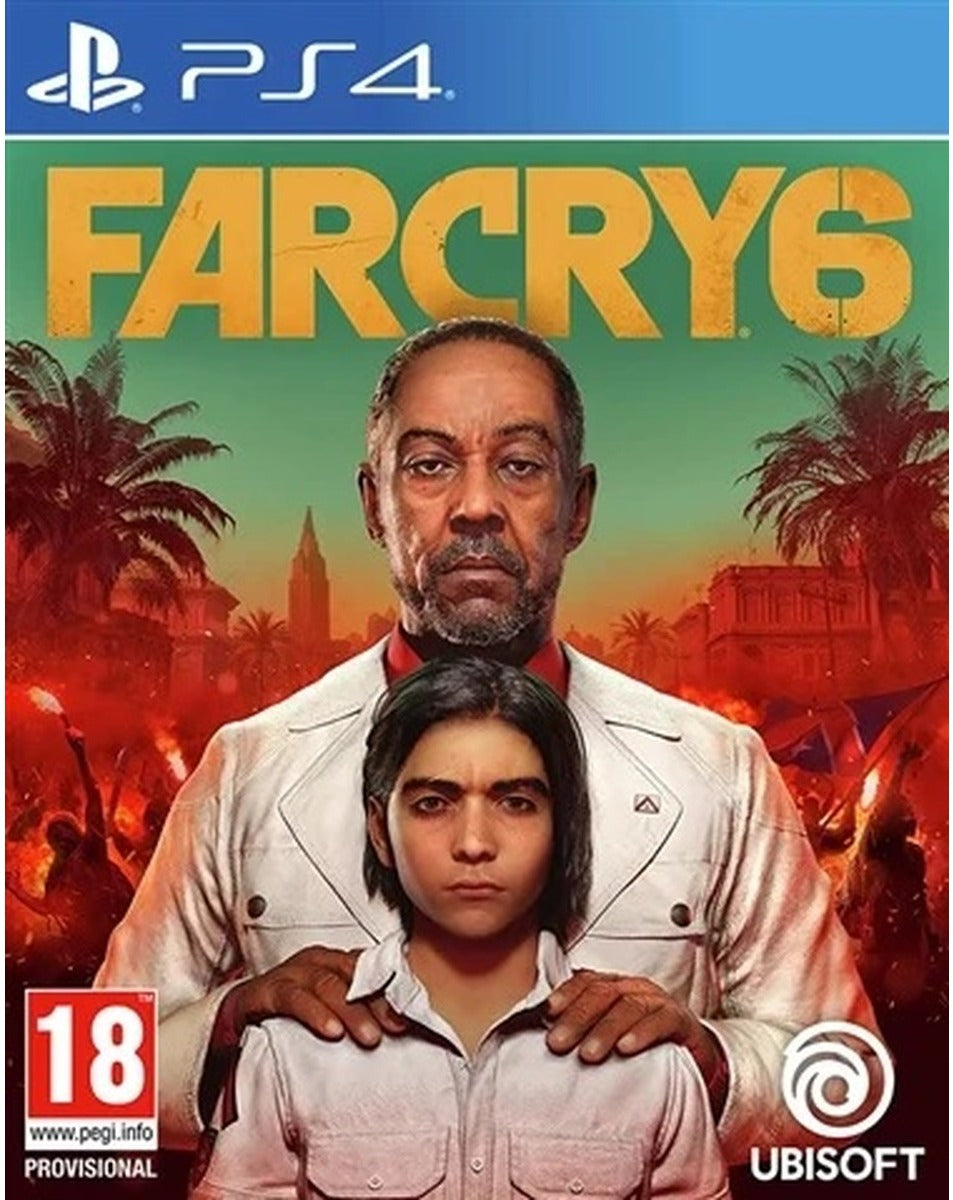 Far Cry 6 PlayStation 4 game box art