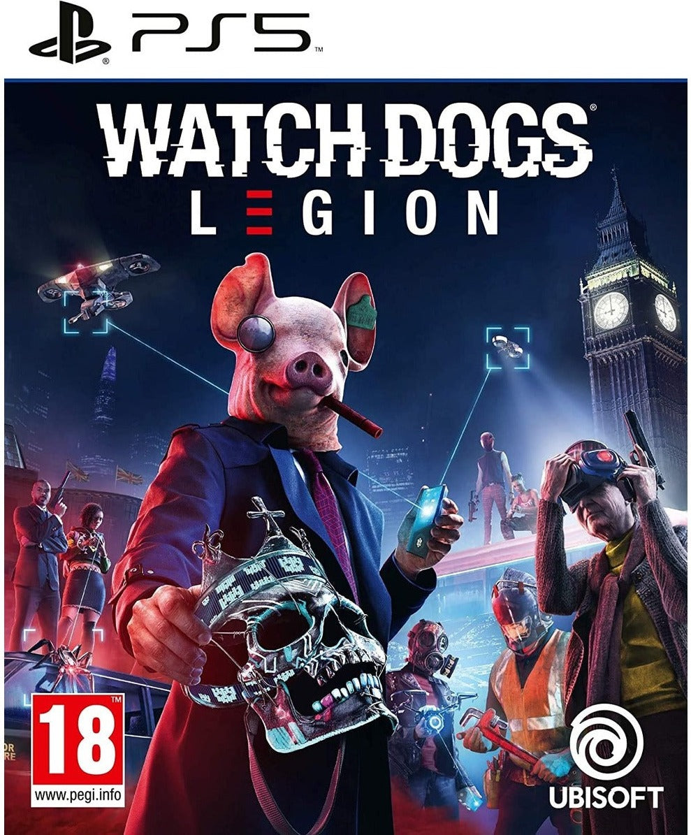 Watch Dogs: Legion PlayStation 5 game box art