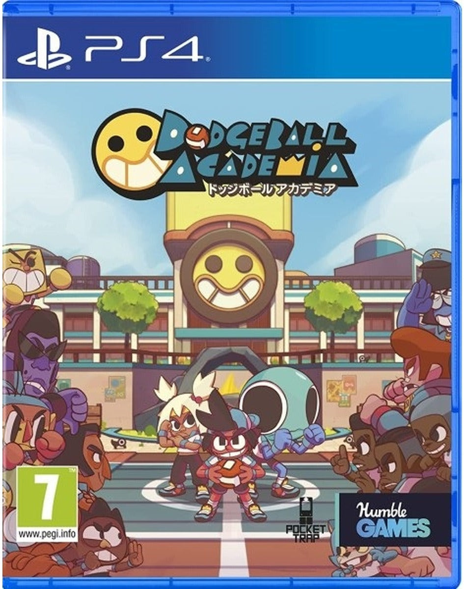 Dodgeball Academia PlayStation 4 box art