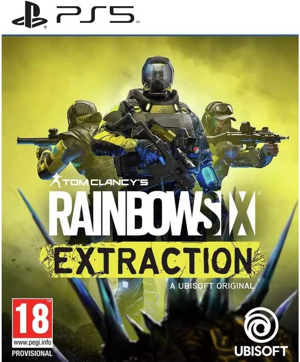Tom Clancy's Rainbow Six: Extraction PlayStation 5 game box art