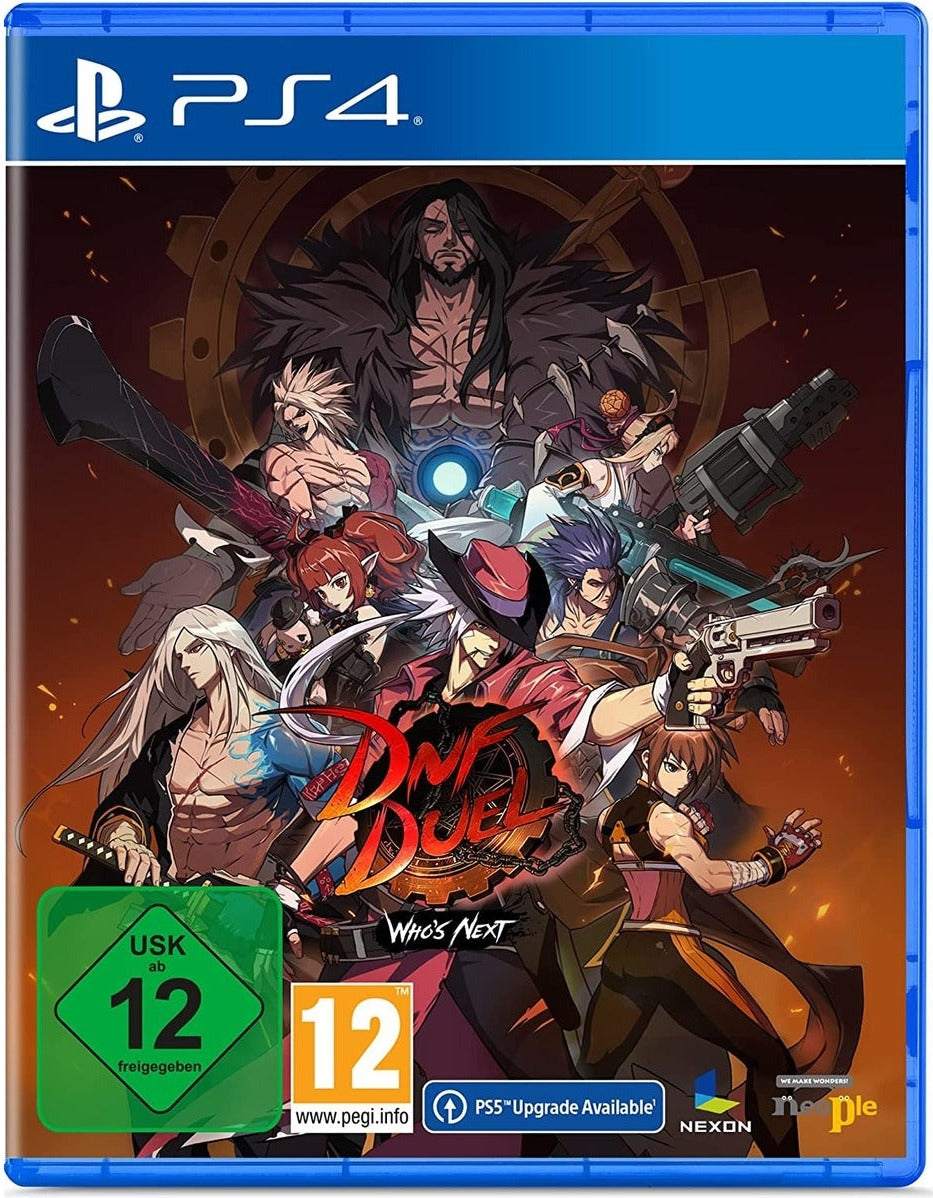 DNF Duel PlayStation 4 game box art