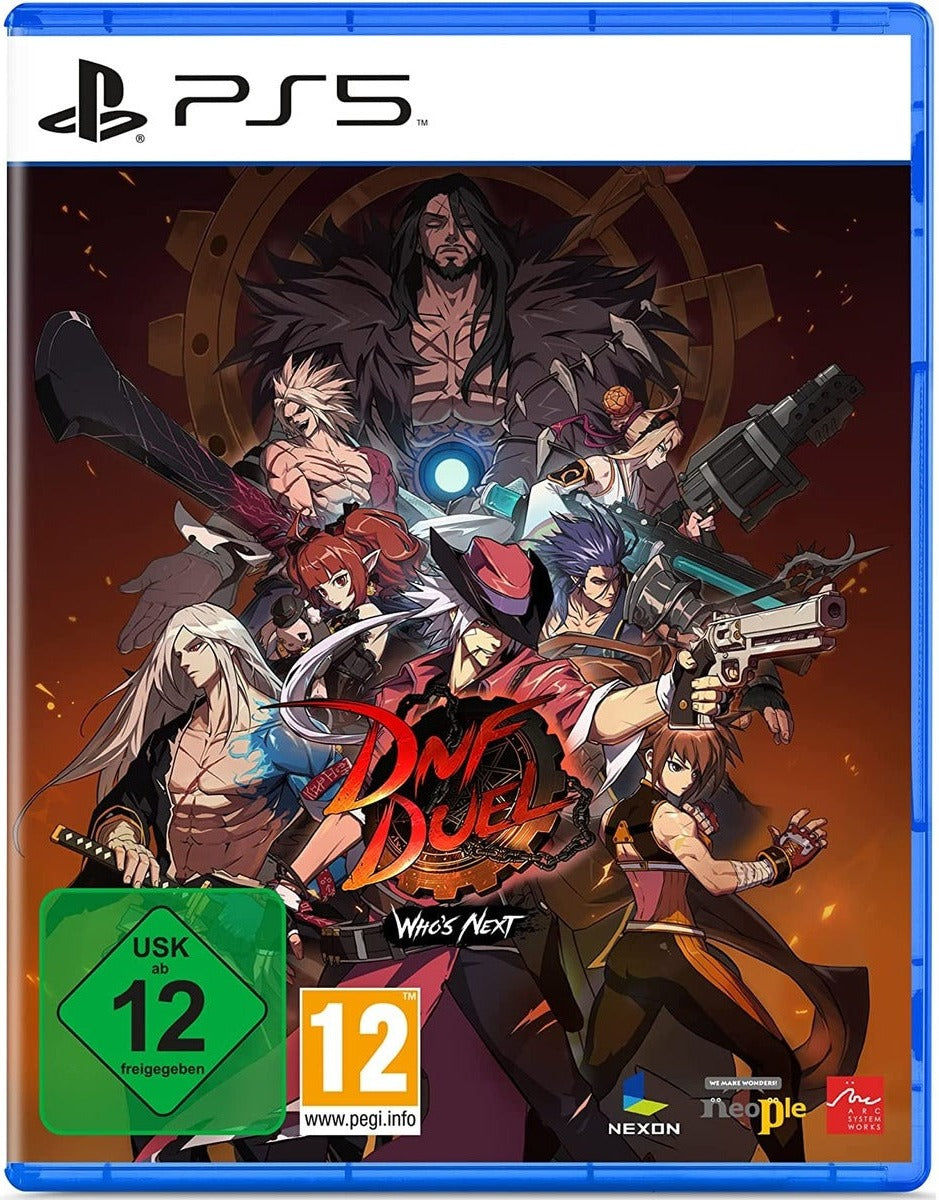 DNF Duel PlayStation 5 game box art