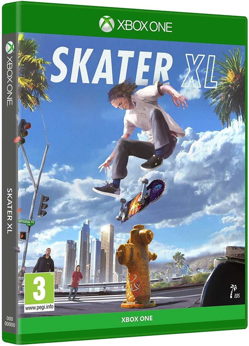 Skater XL Xbox One game box – Spanish/Italian edition