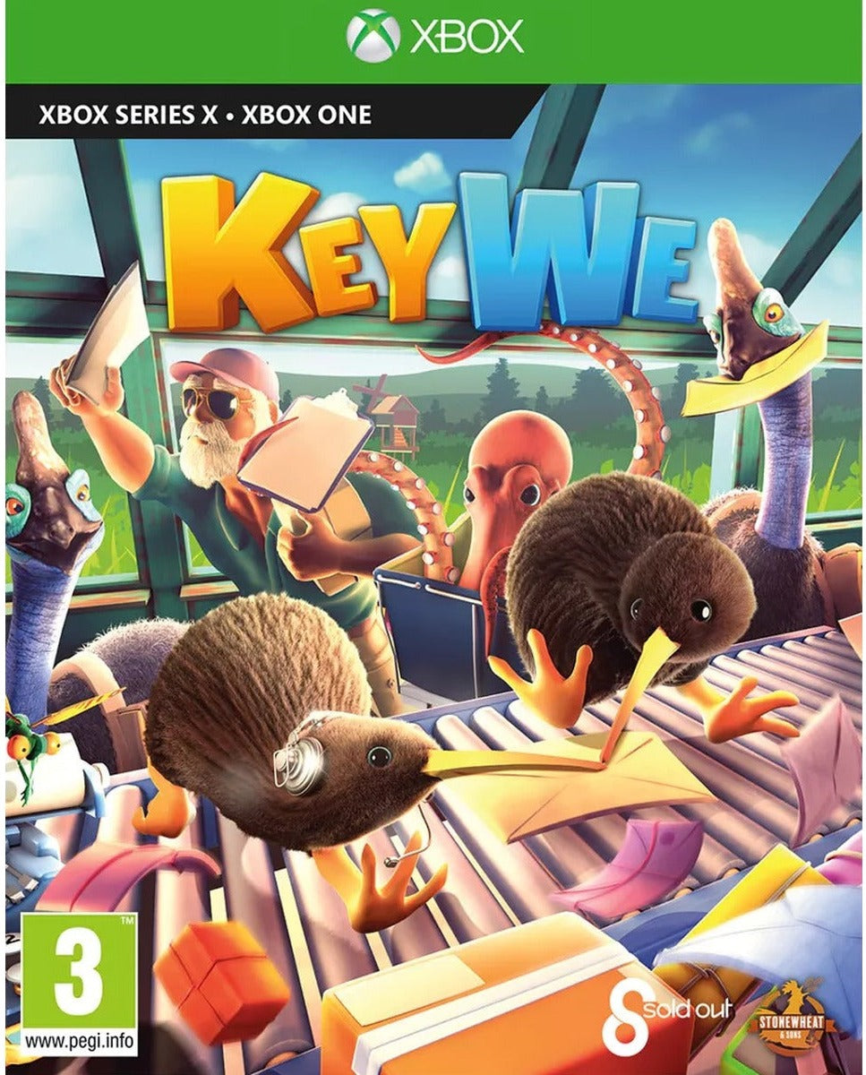 KeyWe Xbox One game box art – English/French packaging