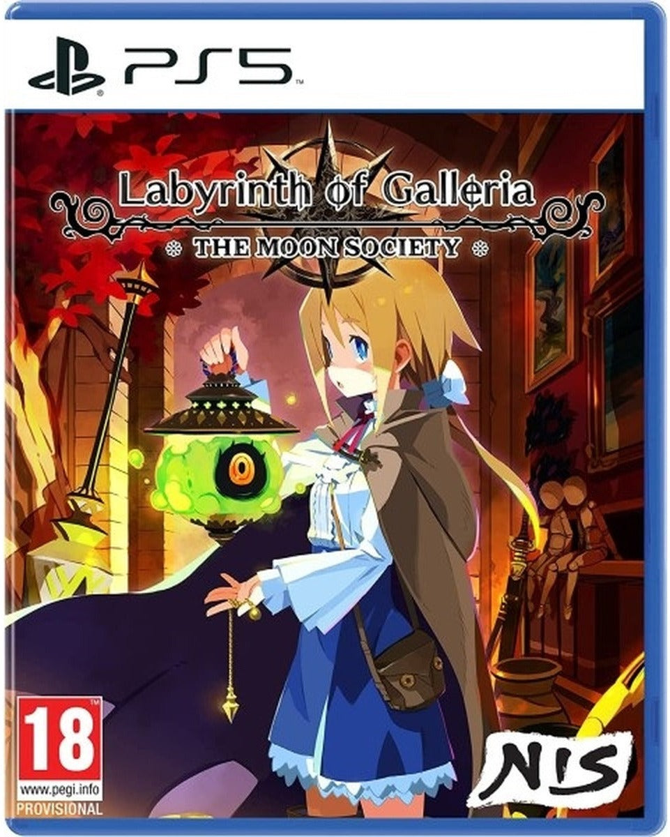 Labyrinth of Galleria: The Moon Society Standard Edition PS5 box art