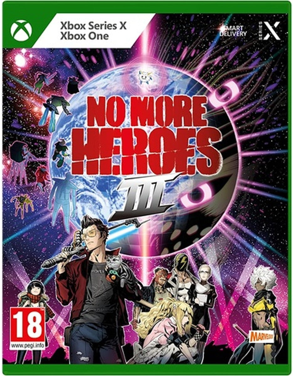No More Heroes III Xbox Series X game box art