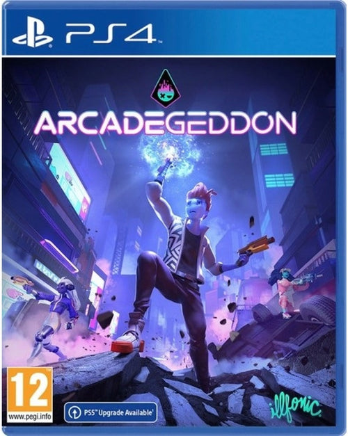 Arcadegeddon PlayStation 4 game box art