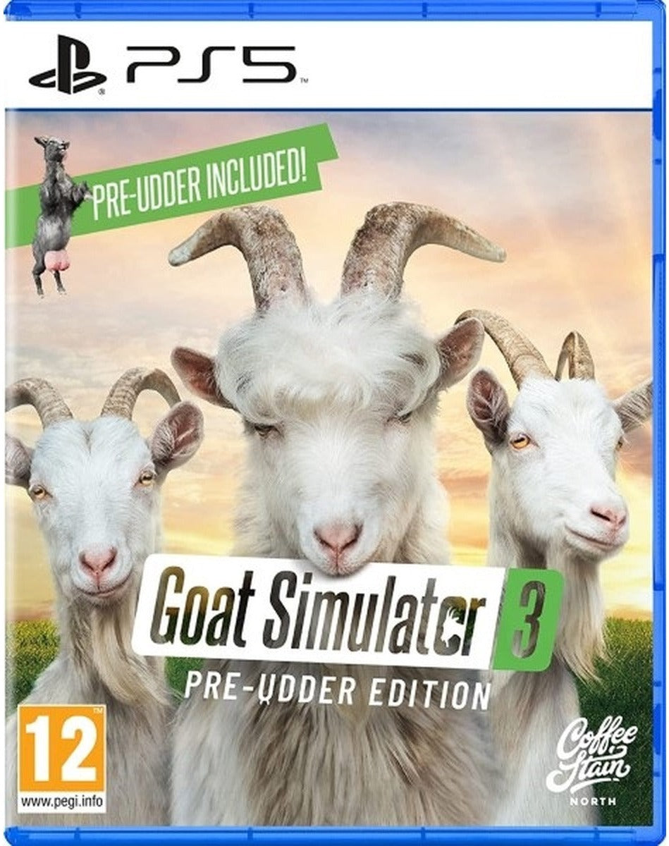 Goat Simulator 3 Pre-Udder Edition PlayStation 5 box art