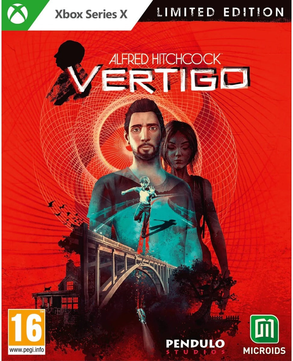 Alfred Hitchcock: Vertigo Limited Edition Xbox Series X game box