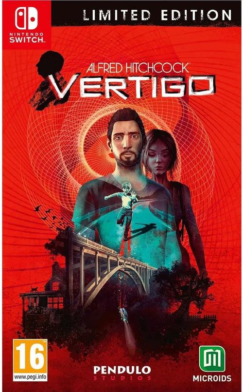 Alfred Hitchcock: Vertigo Limited Edition Nintendo Switch game box art