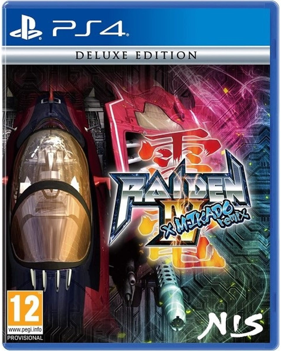 Raiden IV x MIKADO Remix Deluxe Edition PlayStation 4 box art