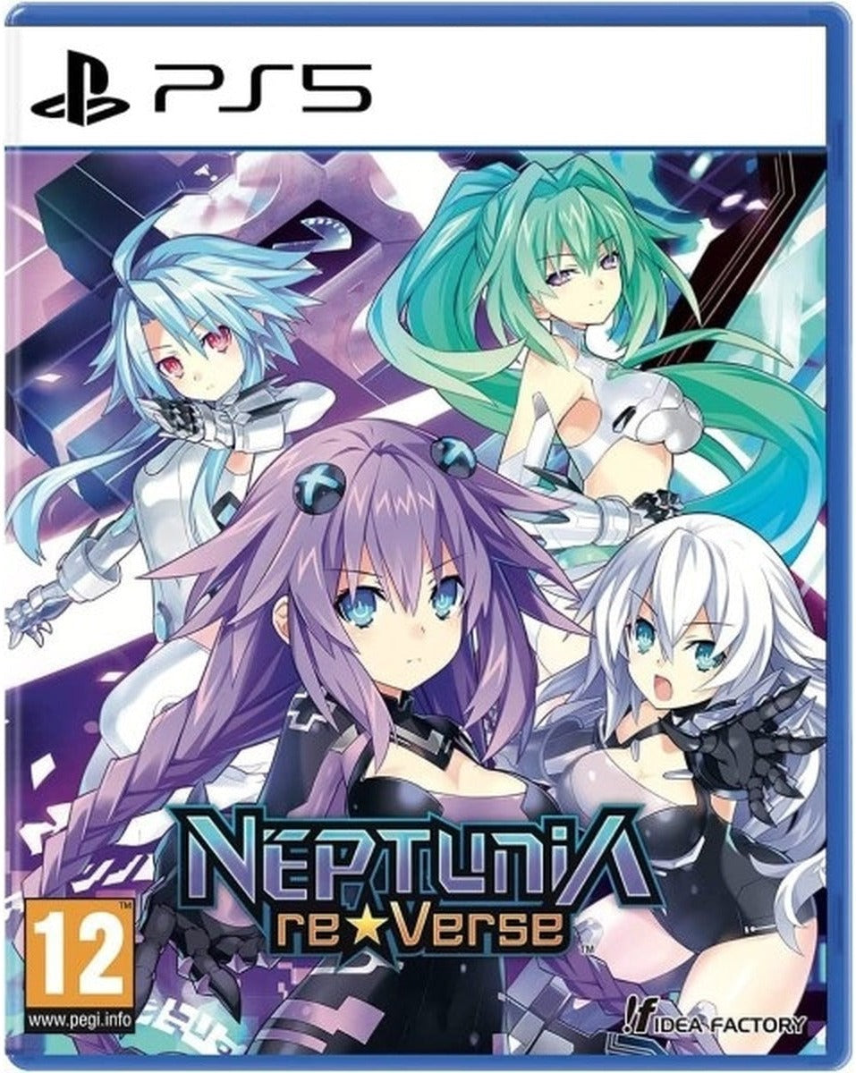 Neptunia ReVerse Standard Edition PlayStation 5 game box art