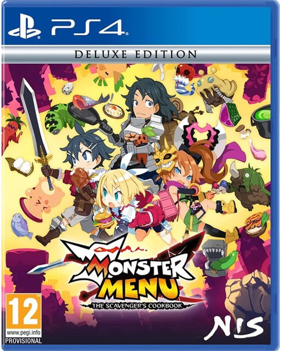 Monster Menu: The Scavenger's Cookbook Deluxe Edition PS4 box art