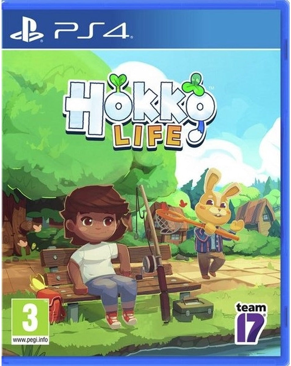 Hokko Life PlayStation 4 game box art