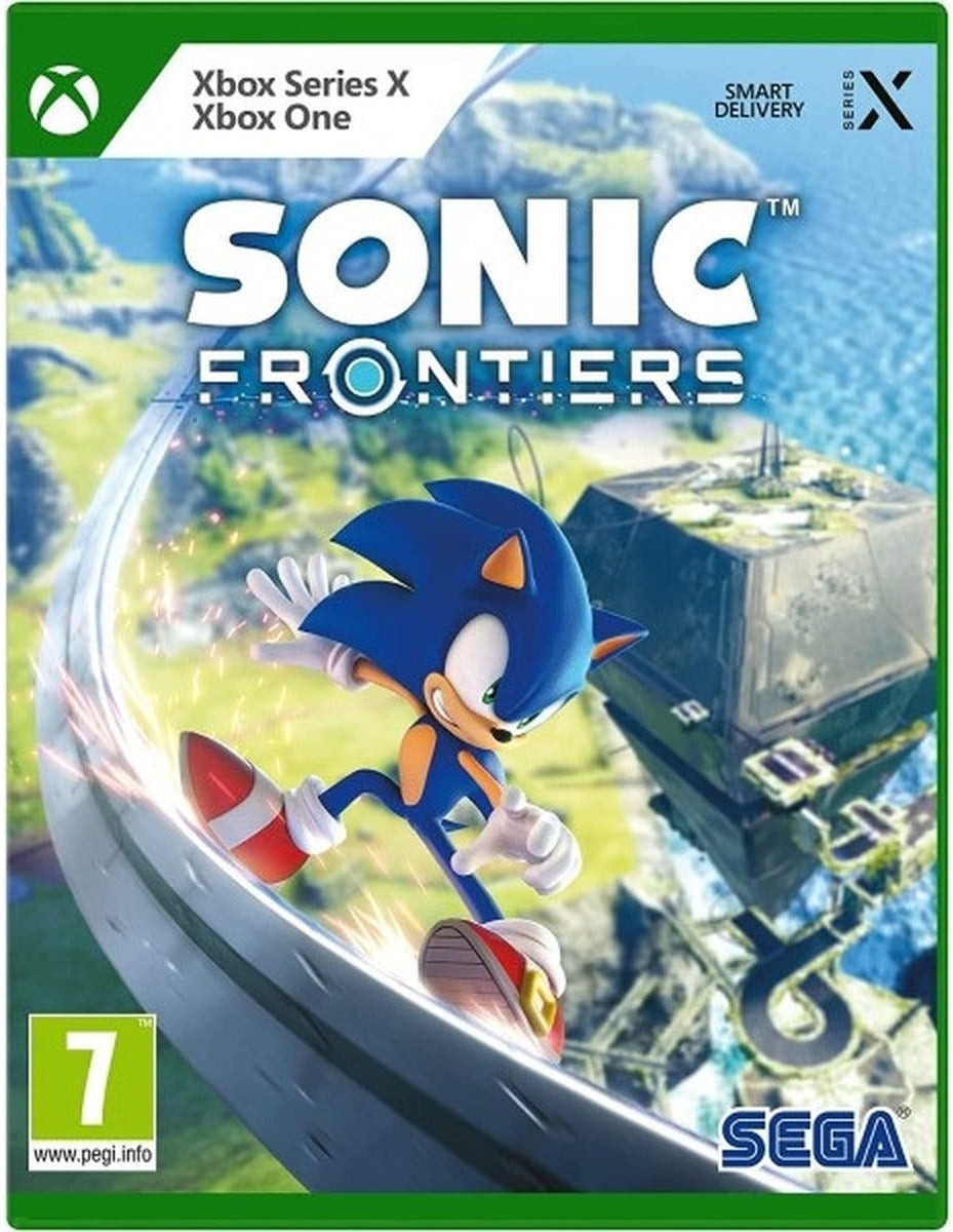 Sonic Frontiers Xbox Series X game box art