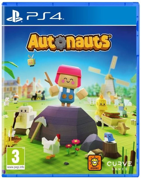 Autonauts PlayStation 4 game box art