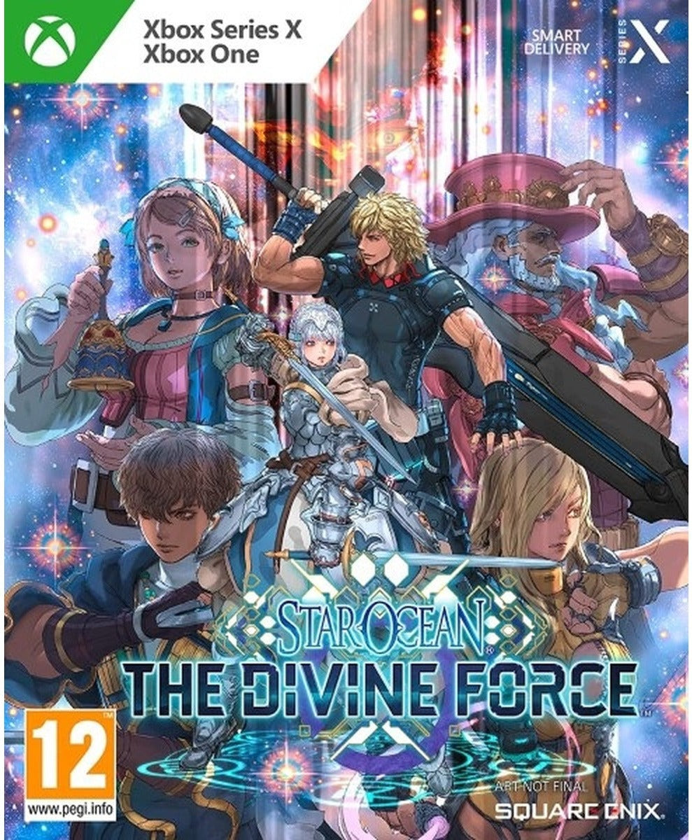 Star Ocean: The Divine Force Xbox Series X game box art