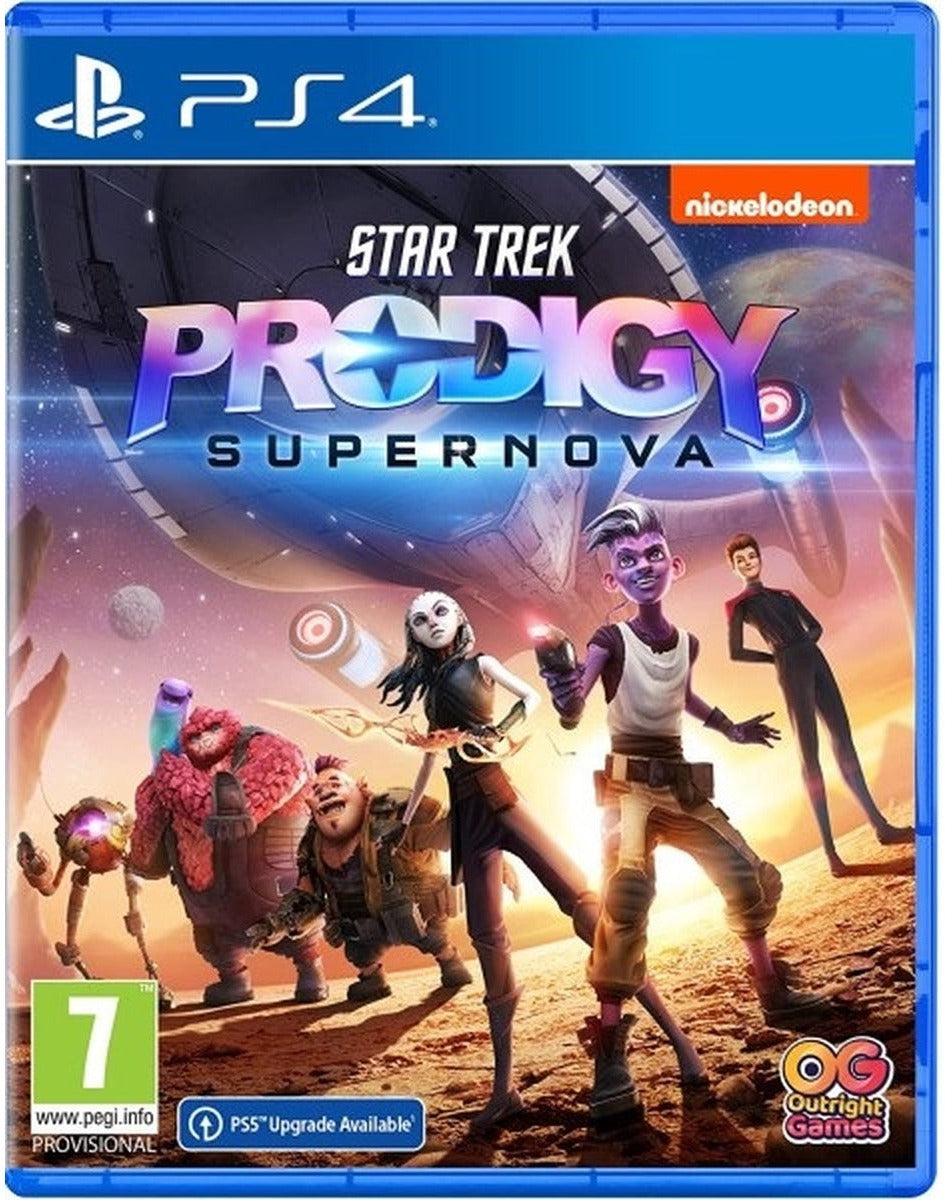 Star Trek Prodigy: Supernova PlayStation 4 game box art