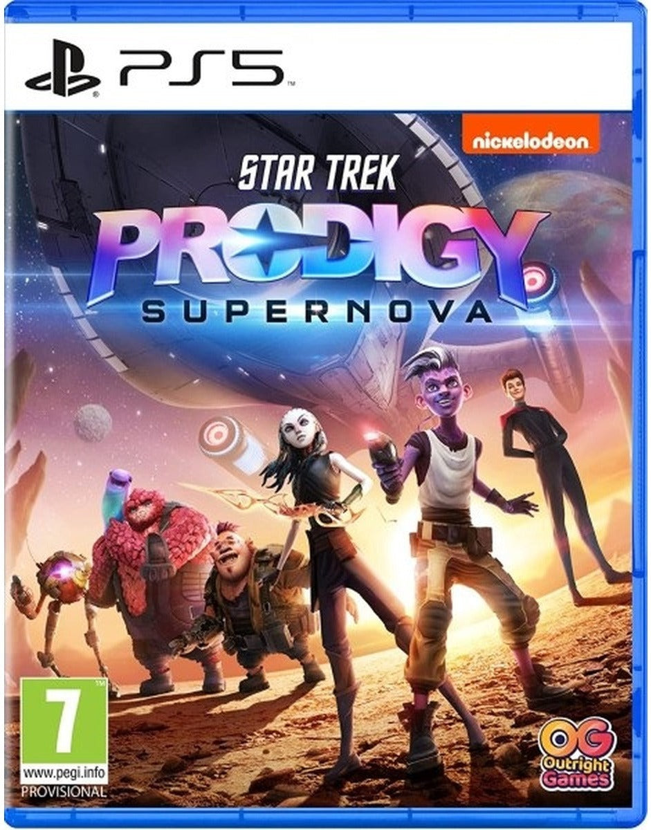 Star Trek Prodigy: Supernova PlayStation 5 game box art