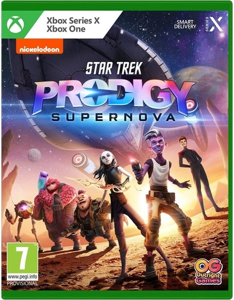Star Trek Prodigy: Supernova Xbox Series X game box art