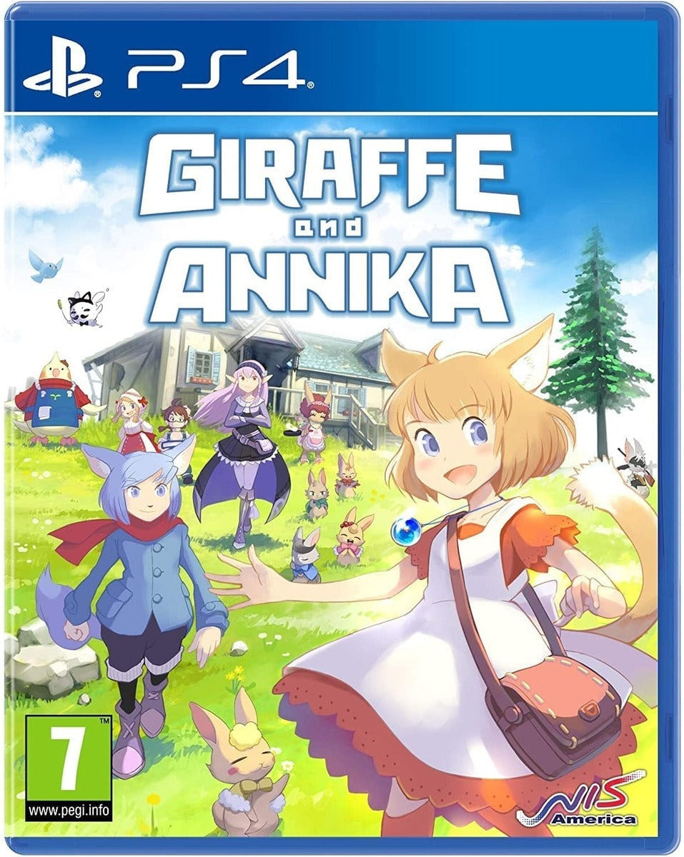 Giraffe and Annika Standard Edition PlayStation 4 game box art