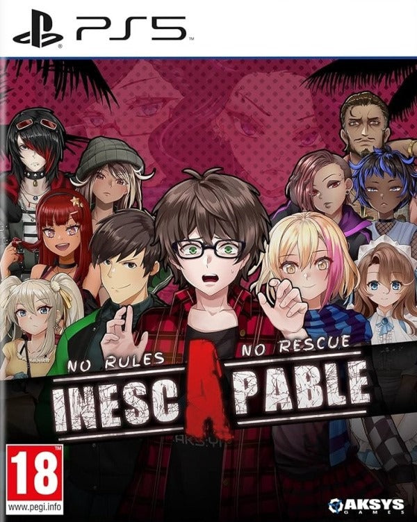 Inescapable: No Rules, No Rescue PlayStation 5 box art