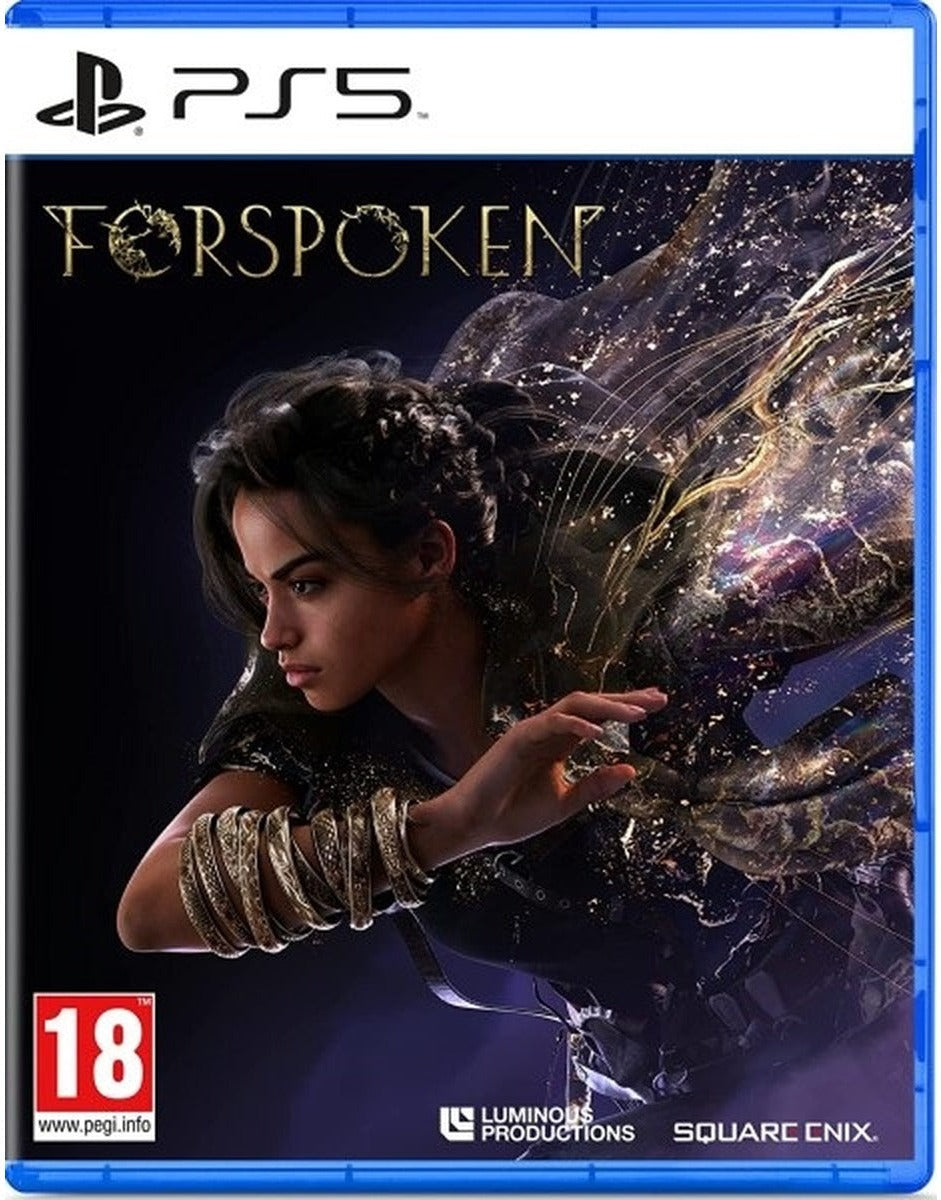 Forspoken PlayStation 5 game box art