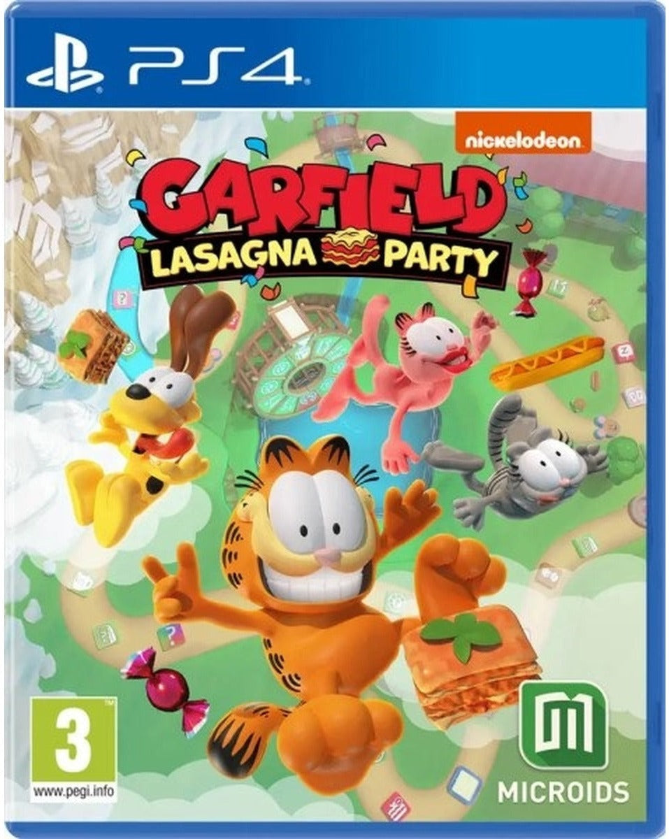 Garfield: Lasagna Party PlayStation 4 box art