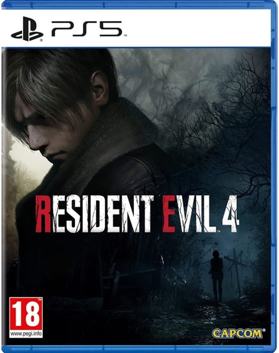 Resident Evil 4 Remake PS5 game box art