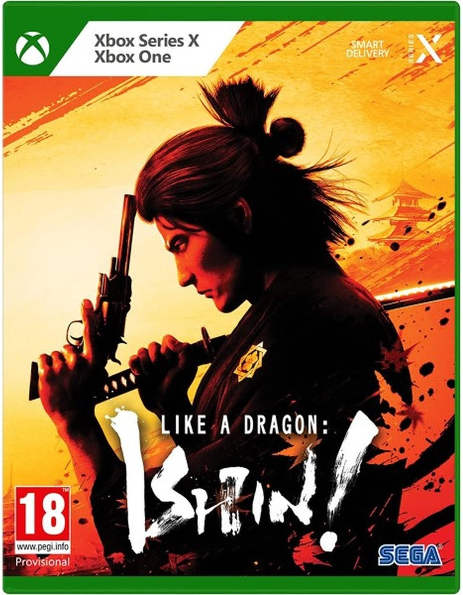 Like a Dragon: Ishin! Xbox Series X game box art