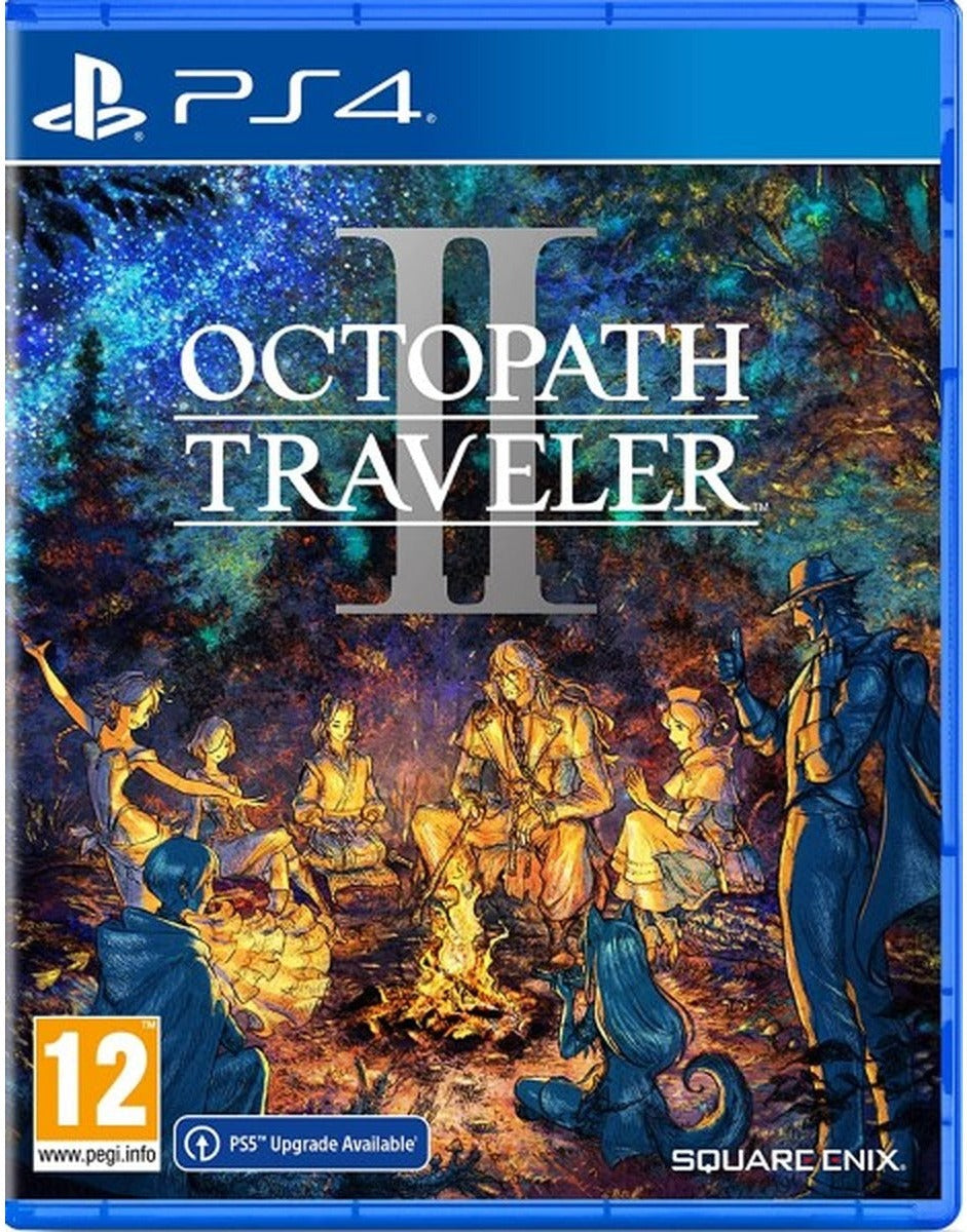Octopath Traveler II PlayStation 4 game box art