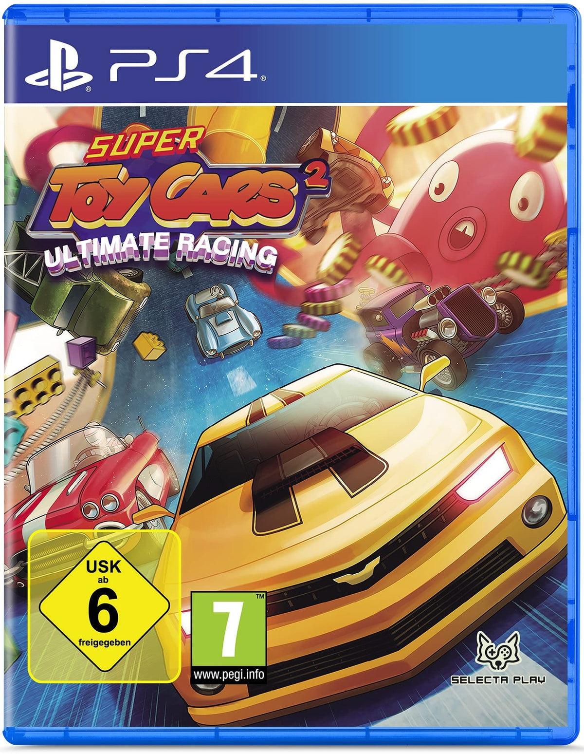 Super Toy Cars 2 Ultimate Racing PS4 box art