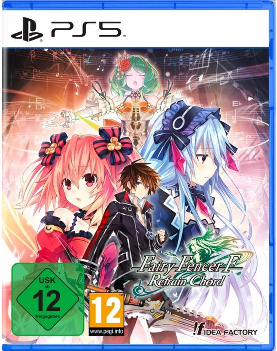 Fairy Fencer F: Refrain Chord Standard Edition PlayStation 5 box art