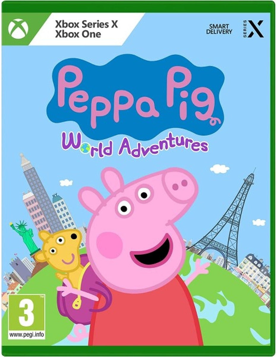 Peppa Pig: World Adventures Xbox Series X game box art